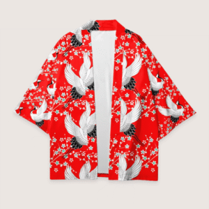 Kimono japonais — Tsuru vue 2