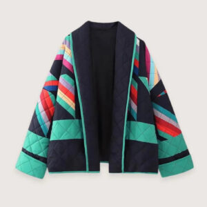 Blazer kimono matelassé femme — Retoro