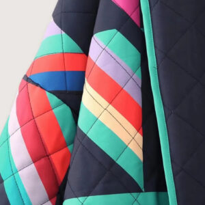 Blazer kimono matelassé femme — Retoro vue 3