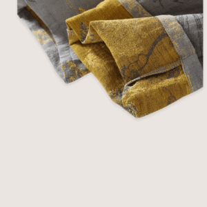 Ensemble pantalon pyjama kimono gris — Momiji vue 5
