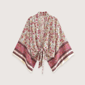 Kimon court fleuri femme — Akari