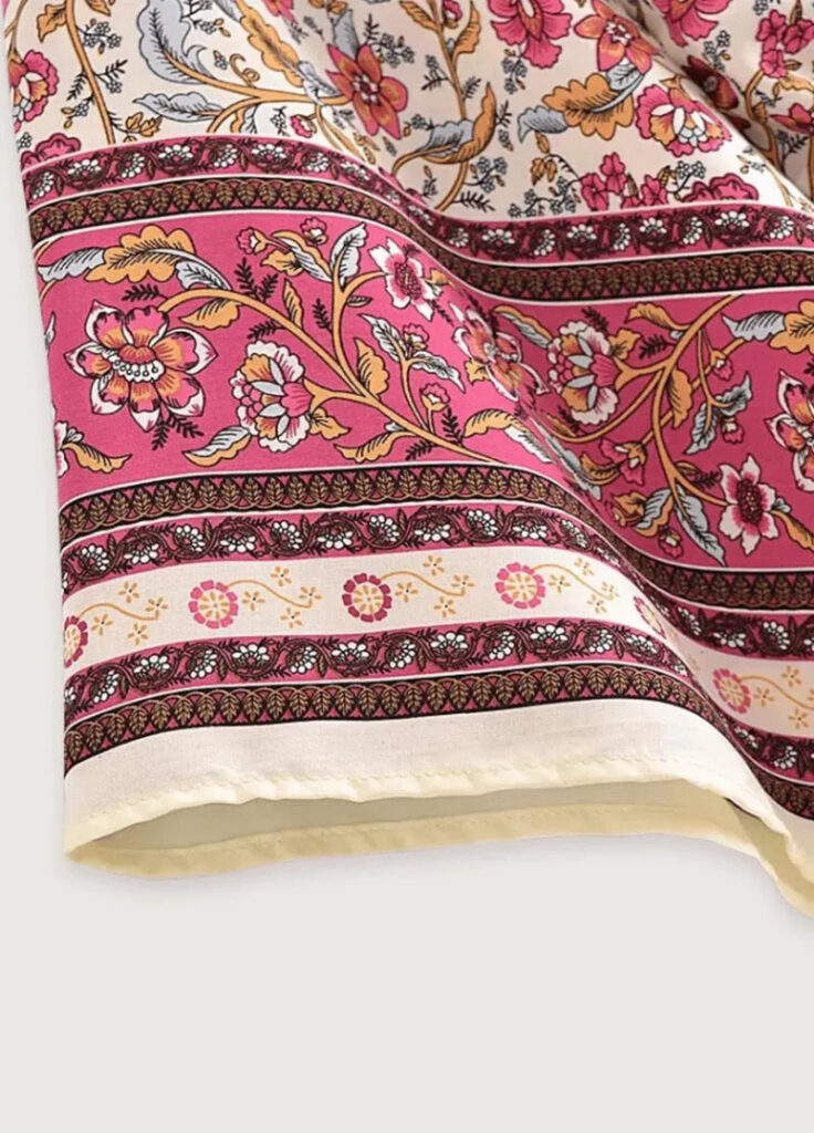 Kimon court fleuri femme — Akari