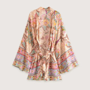 Kimono bohème court pour femme — Nanami