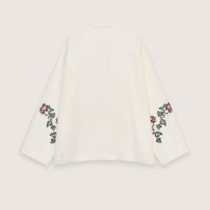 Kimono court beige — Apolline vue 2