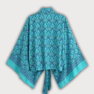Kimono court cache-cœur — Hisamei vue 2