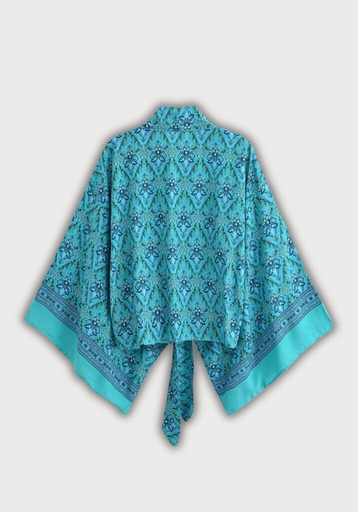 Kimono court cache-cœur — Hisamei