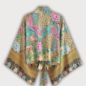 Kimono court cache-cœur — Midoriha vue 2