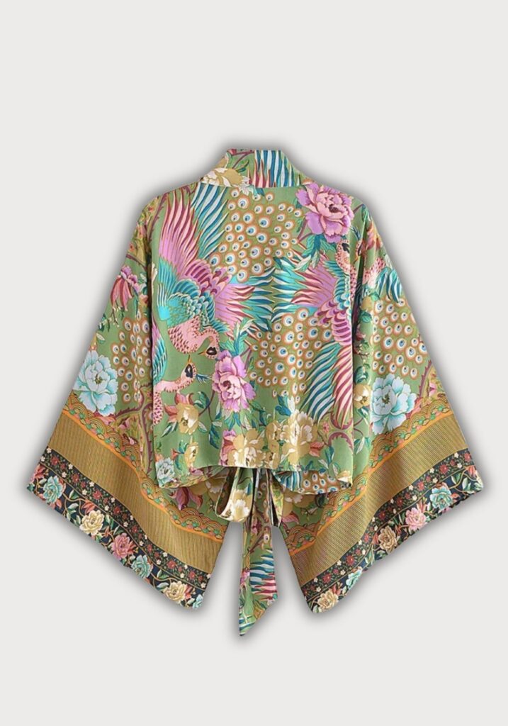 Kimono court cache-cœur — Midoriha