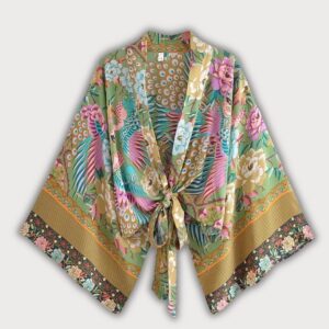 Kimono court cache-cœur — Midoriha