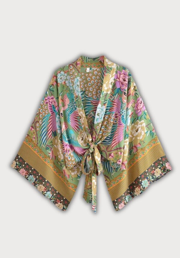 Kimono court cache-cœur — Midoriha