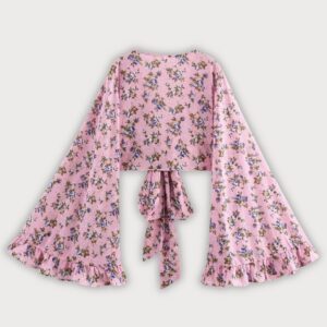 Kimono court cache-cœur — Moméi vue 2
