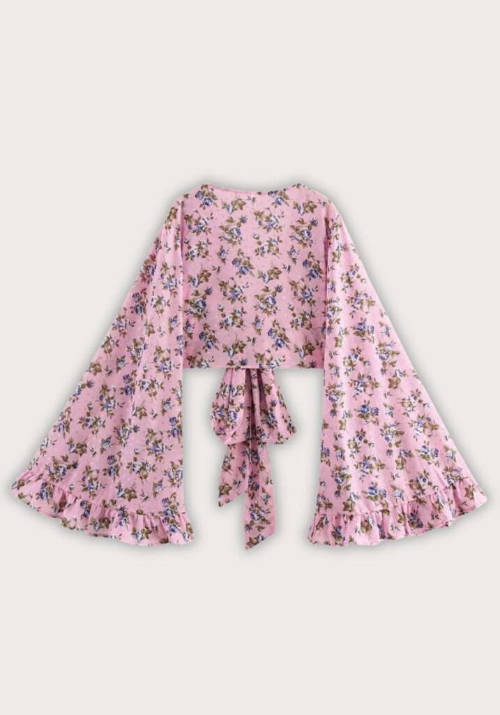 Kimono court cache-cœur — Moméi