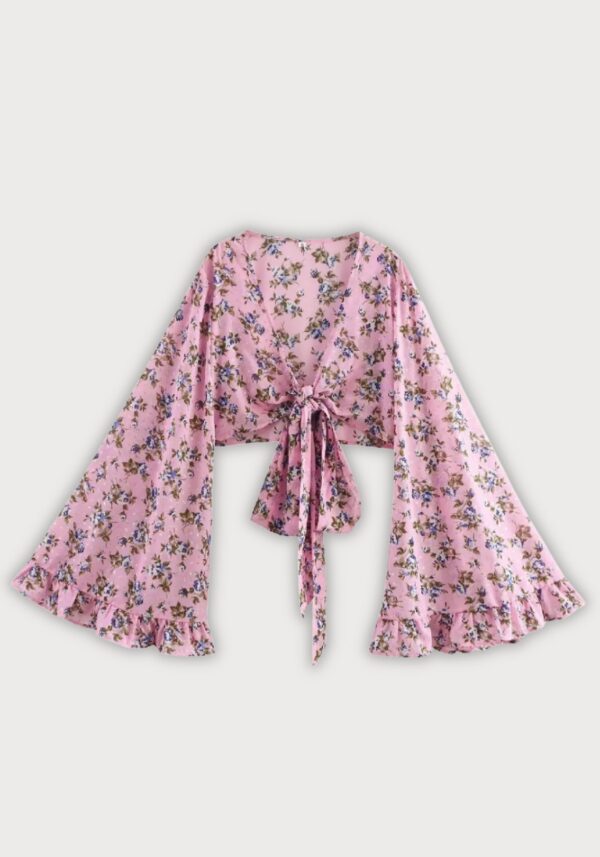 Kimono court cache-cœur — Moméi