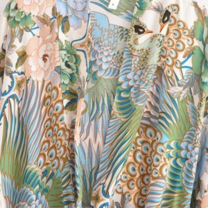 Kimono court cache-cœur — Kujaku vue 3