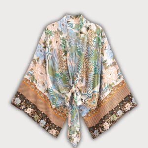 Kimono court cache-cœur — Shirohime