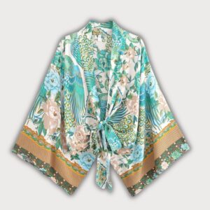 kimono court cache-cœur — Suirinka