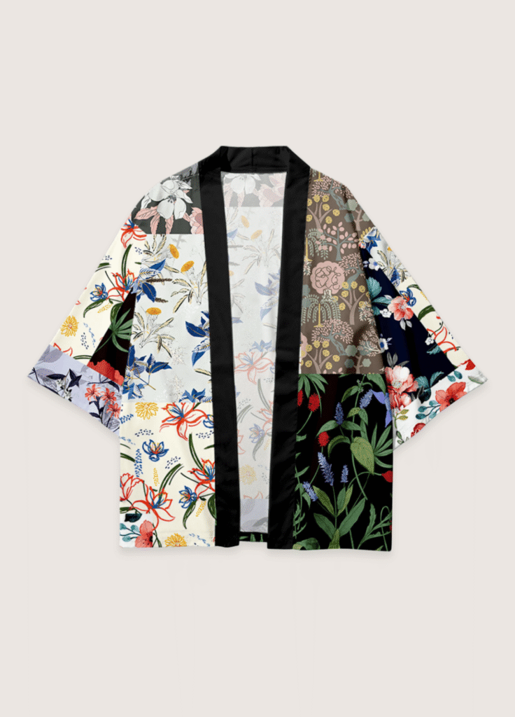 Kimono japonais — Éclat Floral