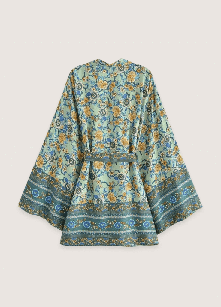 Kimono court plage — Azur Bohème