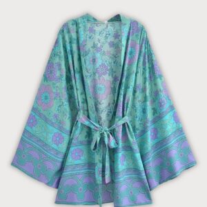 Kimono court turquoise — Aoi