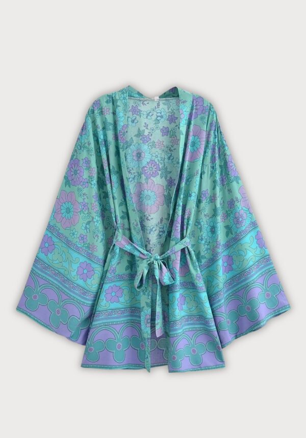 Kimono court turquoise — Aoi