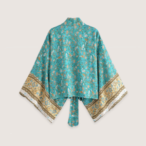 Kimono court — Turquoise Caravan vue 2