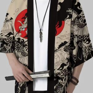 Kimono dragon — Haori vue 4