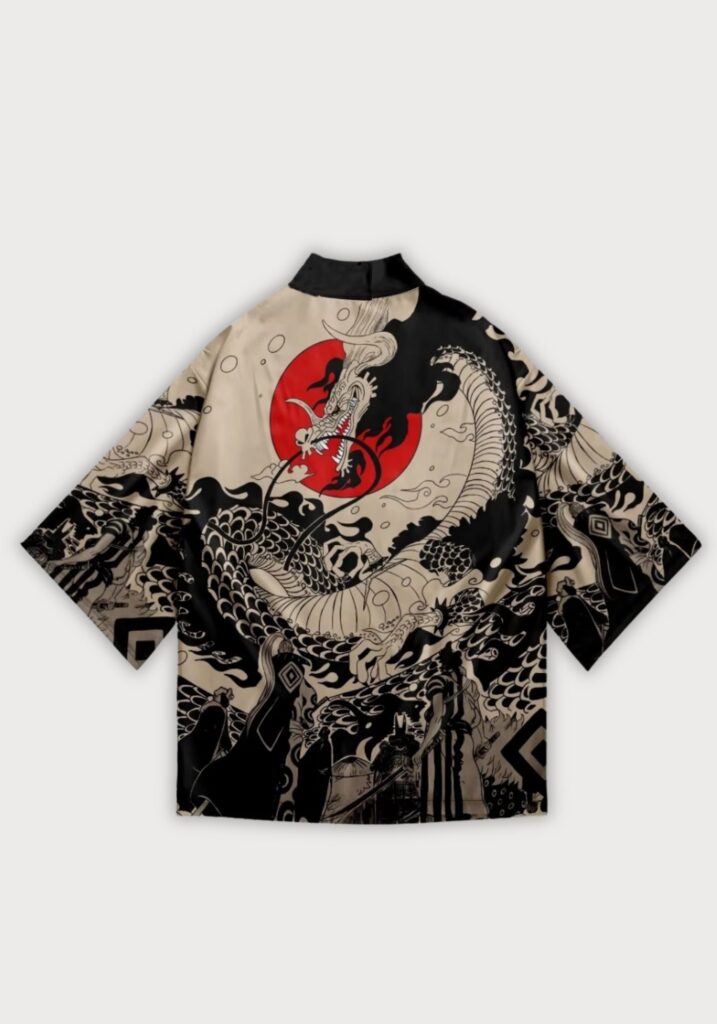 Kimono dragon — Haori