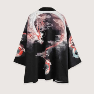 Kimono dragon japonais pour homme — Kumo vue 2