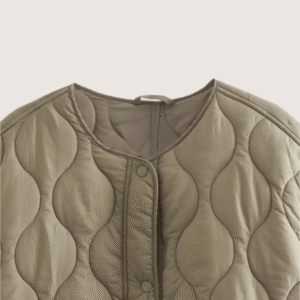 Kimono élégance beige — La Veste Matelassée Ultime vue 5