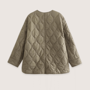 Kimono élégance beige — La Veste Matelassée Ultime vue 4