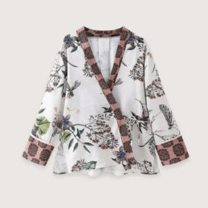 Kimono femme japonais court — Yoko