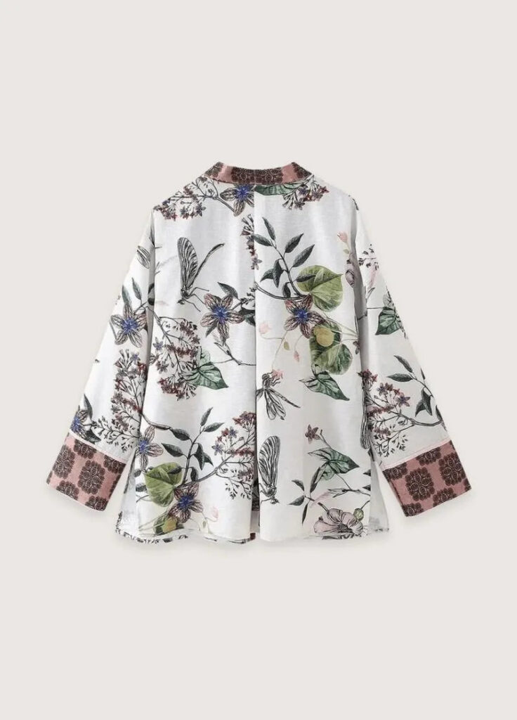 Kimono femme japonais court — Yoko