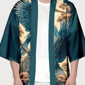 Kimono japonais — Aosagi vue 3