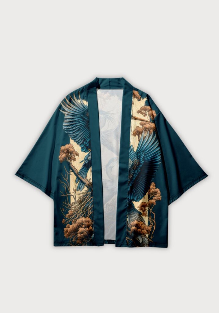 Kimono japonais — Aosagi