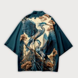 Kimono japonais — Aosagi vue 2