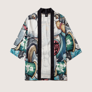 Kimono japonais — Artiste Panda vue 2