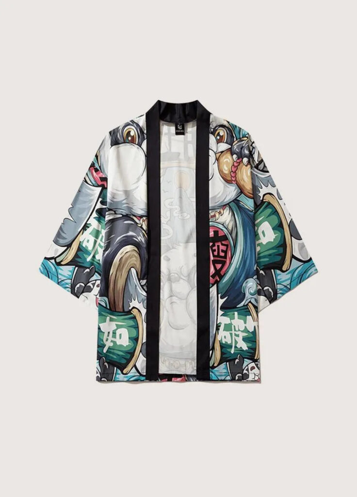 Kimono japonais homme panda — Geijutsu