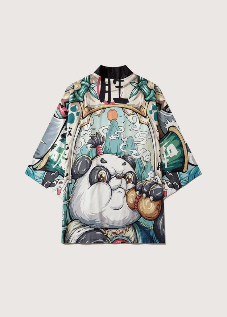 Kimono japonais homme panda — Geijutsu