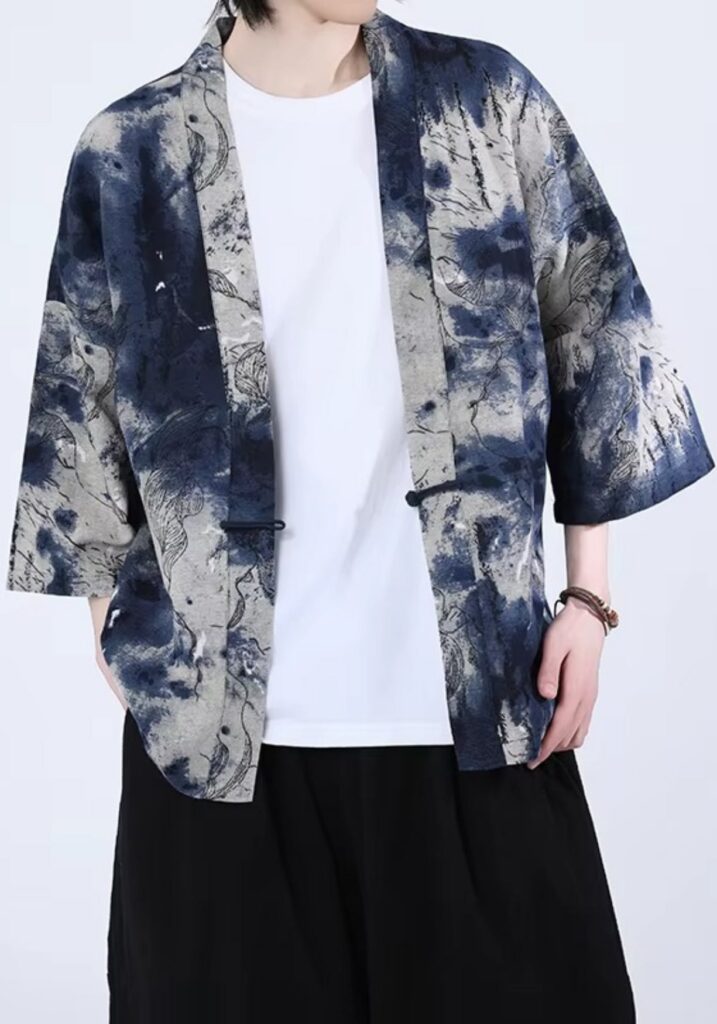 Kimono patchwork — Indigo Sora
