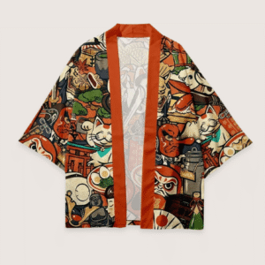 Kimono japonais — Maneki vue 2