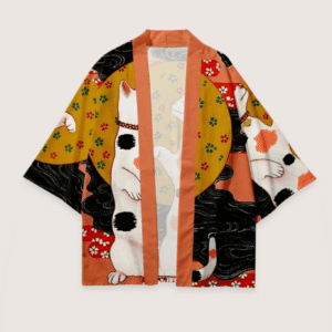 Kimono japonais — Neko San vue 2