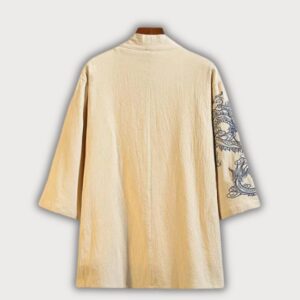 Kimono japonais — Shiratori vue 4