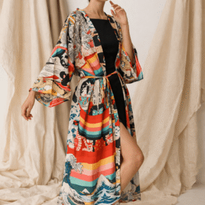 Kimono long — Japan Print