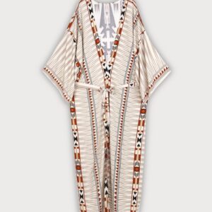 Kimono long beige — Naya vue 5