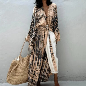 Kimono long beige — Suna vue 4