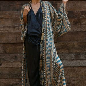 Kimono long bohème — Suna vue 3