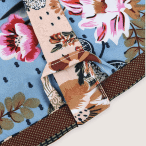 Kimono long — Bohème Patchwork Multicolore vue 3