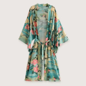 Kimono long coton tropical — Nangoku vue 2