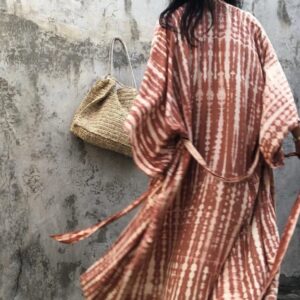 Kimono long tie & dye — Naëros vue 2