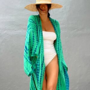 Kimono long tie & dye — Naëros vue 3